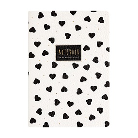 Тетрадь общая BrunoVisconti®
А5 (147 х 210 мм)
"BLACK&WHITE. СЕРДЕЧКИ" 60 л., клетка
Арт. 7-60-1384/10