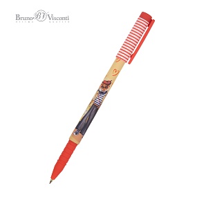Ручка BrunoVisconti®
шариковая, 0.5 мм, синяя
FunWrite «ЛИСА В КЕДАХ»
Арт. 20-0212/71