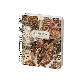 Ежедневник BrunoVisconti® недатированный
А6 (125 х 140 мм)
"FAUNA.ВОЛШЕБНЫЕ СОВЫ" мультиколор 272 стр.
Арт. 3-703/08