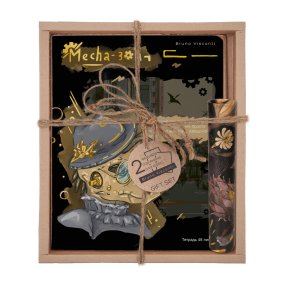 Набор подарочный "MECHA-ЗОЙ. Анкилозавр" (две тетради и ручка в тубе)
Арт. 7-48-1280-3/3