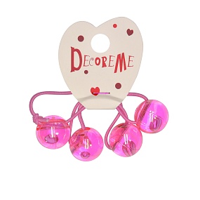 РЕЗИНКА ДЛЯ ВОЛОС "ЛЬДИНКИ" 2 ШТ, 5 ЦВЕТОВ 
Арт. 2-713/31