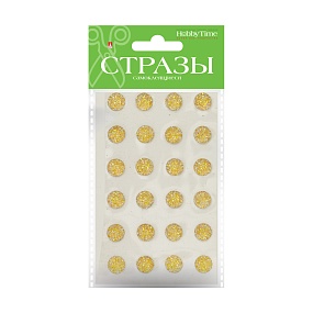 НАБОР САМОКЛЕЯЩИХСЯ СТРАЗ №95 "КРУГИ", 12 ММ, 4 ЦВ.
Арт. 2-344/04