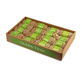 ЛЕНТА ДЕКОРАТИВНАЯ ИЗ ДЖУТА В ДИСПЛЕЕ, ДЛИНА 5М, 4 ЦВЕТА
Арт. 2-772