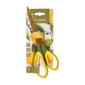 Ножницы классические BrunoVisconti®
 (100 х 225 мм.)
"FLORA.PARADISE.LEMONS"
Арт. 60-0083
