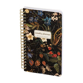 Еженедельник BrunoVisconti® недатированный
А5 (120 х 180 мм)
"FLORA.ЛЕСНЫЕ ЯГОДЫ " мультиколор 72 л.
Арт. 3-816/03