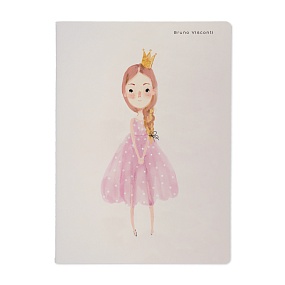 Тетрадь общая BrunoVisconti®
B5 (179x250 мм)
"ПРИНЦЕССА" 60 л., без линовки
Арт. 7-60-004/10