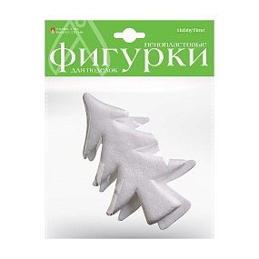 ПЕНОПЛАСТОВЫЕ ФИГУРКИ. ЕЛОЧКИ, 130 ММ, 2 ШТ.
Арт. 2-209/02