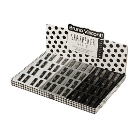 Точилка BrunoVisconti®
 (30 х 13 х 32 мм)
"EASYSHARP.ARTGRAPHIX" мультиколор
Арт. 35-0048 
цвет в ассортименте