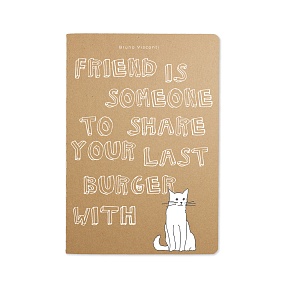 Тетрадь общая BrunoVisconti®
А5 (147 х 210 мм)
"CAT CRAFT" 40 л., клетка
Арт. 7-40-001/11