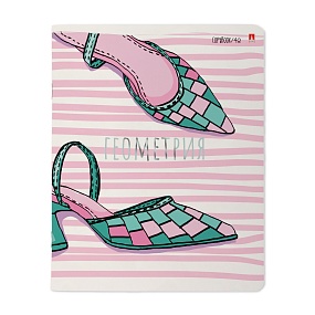 Тетрадь тематическая Альт
А5 (165 х 203 мм)
"GIRLS ONLY", геометрия 
48 л. клетка
Арт. 7-48-1102/05