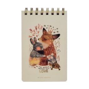 БЛОКНОТ НА ГРЕБНЕ «CUTE JOURNAL» B6-, BV, 100 Л. "ЛЮБОВЬ, КАК ОНА ЕСТЬ" ЛИНЕЙКА
Арт. 3-100-004/03