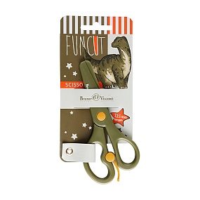НОЖНИЦЫ ДЕТСКИЕ, "FUN.Динозавр", 13,5 см., (пластиковые лезвия и ручки)
Арт. 60-0030/02