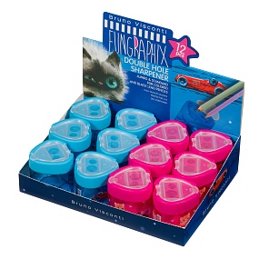 Точилка BrunoVisconti®
 (44 х 42 х 42 мм)
"FUNSHARP" мультиколор
Арт. 35-0017  
цвет в ассортименте                                     