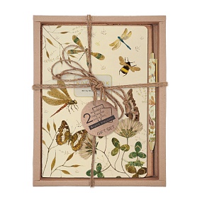 НАБОР ПОДАРОЧНЫЙ "FAUNA.Бабочки.Стрекозы" (ДВЕ ТЕТРАДИ BV И РУЧКА)
Арт. 7-40-001/189-3