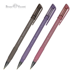 Ручкa BrunoVisconti
шариковая, 0.5 мм, синяя
EasyWrite. RIO
Арт. 20-0046