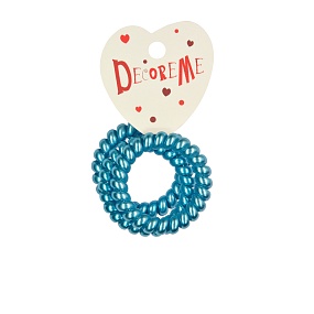 РЕЗИНКА ДЛЯ ВОЛОС СПИРАЛЬНАЯ ПЕРЛАМУТРОВАЯ 3 ШТ 
Арт. 2-712/223