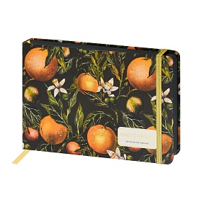 Sketchbook BrunoVisconti®
213x146  мм, 100  л., 100 г/кв.м, черная бумага
твердая обложка
"FLORA.ORANGES"
Арт. 1-608/01