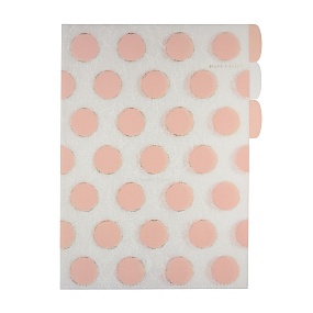 Папка-уголок BrunoVisconti®
с тремя отделениями                          
А4 (23,5 х 31 см) 
"ГОРОШЕК"
Арт. 14-035/07