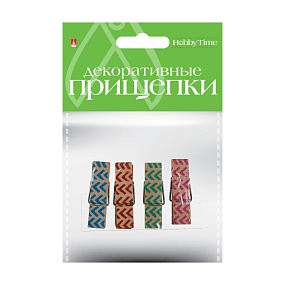 ДЕКОРАТИВНЫЕ ПРИЩЕПКИ. НАБОР №17 "ЕЛОЧКА"
Арт. 2-360/17