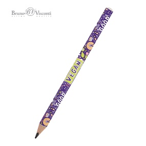 Карандаш BrunoVisconti®
чернографитовый, 4B
HappyGraphix Jumbo "VEGAN. ЧЕРНИЧНЫЙ СМУЗИ"
Арт. 21-0062/10