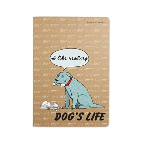 Тетрадь общая BrunoVisconti®
А5 (147 х 210 мм)
"DOD'S LIFE" 40 л., клетка
Арт. 7-40-090