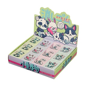 Ластик BrunoVisconti®
"HappyGraphix.KAWAII ANIMALS", 4 цвета
Арт. 42-0062