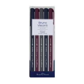 Набор из 5-ти ручек BrunoVisconti®
шариковые, 0.5 мм, синие
SlimWrite. ORIGINAL
Арт. 20-0006-5
