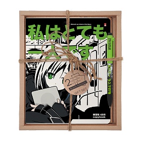 НАБОР ПОДАРОЧНЫЙ "MANGA ANIME.CITY. Alone" (ДВЕ ТЕТРАДИ И РУЧКА)
Арт. 7-48-1245-2/4