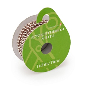 ШНУР ДЕКОРАТИВНЫЙ ИЗ ХЛОПКА, ДЛИНА 5 М., 6 ЦВЕТОВ 
Арт. 2-601/05