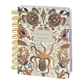 ЗАПИСНАЯ КНИЖКА "ART JOURNAL" А6,120 Л. НА ГРЕБНЕ, С РАЗДЕЛИТЕЛЯМИ "FAUNA.DEEP SEA"
Арт. 3-568/21