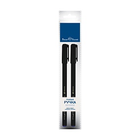 Набор BrunoVisconti®
из 2-х гелевых ручек
0.5 мм, синий, SimpleWrite Black
Арт. 20-0066-2
