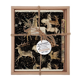 НАБОР ПОДАРОЧНЫЙ "FAUNA.ANIMALS.Albino Animals" (ДВЕ ТЕТРАДИ И РУЧКА)
Арт. 7-48-1393-2/4