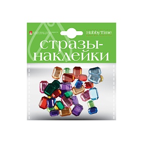 СТРАЗЫ-НАКЛЕЙКИ. НАБОР №9 "КРИСТАЛЛЫ ПРЯМОУГОЛЬНЫЕ"
Арт. 2-094/09