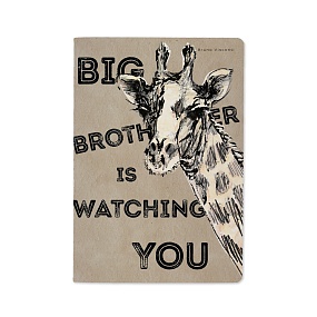 Тетрадь общая BrunoVisconti®
А5 (147 х 210 мм)
"BIG BROTHER" 40 л., клетка
Арт. 7-40-074