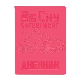 ДНЕВНИК ШКОЛЬНЫЙ  "OXFORD" STREET WEAR (ЯРКО-РОЗОВЫЙ) (48 л)
Арт. 10-308/01