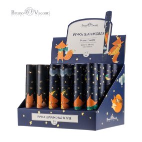 Ручка шариковая BrunoVisconti®
0.7 мм, синий
DreamWrite «ЛИСЯТА ВОЛШЕБНЫЕ»
Арт. 20-0264/01