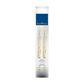 Набор BrunoVisconti®
из 2-х гелевых  ручек,
со стираемыми чернилами
"DELETESOFTGRIP"0.4 мм, синий
Арт. 20-0375/01-2
