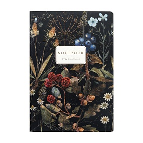 Тетрадь общая BrunoVisconti®
А5 (147 х 210 мм)
"FLORA.BERRY BOUQUET" 40 л., линейка
Арт. 7-40-505/78