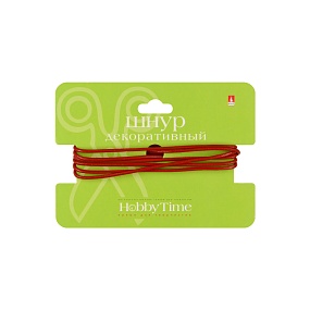 ШНУР ДЕКОРАТИВНЫЙ КОЖАНЫЙ КРУГЛЫЙ, Ø 1,5 ММ, 1 М, КРАСНЫЙ
Арт. 2-154/17
