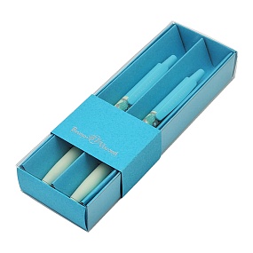 НАБОР ИЗ 2-Х РУЧЕК "HappyClick. Sweet Animals. Коалы" ШАРИКОВАЯ 0.5 ММ, СИНЯЯ (голубой футляр)
Арт. 20-0241/3434