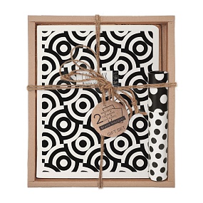 Набор подарочный "BLACK&WHITE.NEW. Иллюзия" (две тетради и ручка в тубе)
Арт. 7-48-1269-3/3