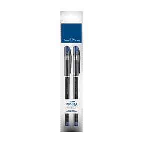 Набор BrunoVisconti®
из 2-х гелевых пиши-стирай  ручек
со стираемыми чернилами
"DELETEWRITE xPRO" 
0.5 мм, синий
Арт. 20-0332/11-2