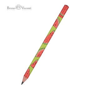 Карандаш BrunoVisconti®
чернографитовый, 4B
HappyGraphix Jumbo "FRESH & FRUITY. АРБУЗ"
Арт. 21-0062/14