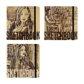 SKETCHBOOK BrunoVisconti®
200х200  мм, 80 л.
Крафт 100 г, книжный переплёт
Арт. 1-512/01
обложка в ассортименте