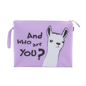 Папка на молнии BrunoVisconti
А4 (34 х 26 см)
"LAMA CALLING"
Арт. 14-004/13