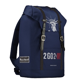 Рюкзак BrunoVisconti®
городской
синий 
«LIBERTY»
Арт. 12-011-028/02