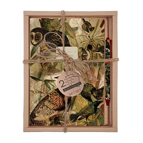 НАБОР ПОДАРОЧНЫЙ "Fauna.Птицы" (ДВЕ ТЕТРАДИ BV И РУЧКА)
Арт. 7-40-001/163-3