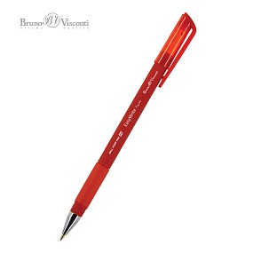 Ручкa BrunoVisconti
шариковая, 0.5 мм, красная
EasyWrite. RED
Арт. 20-0132