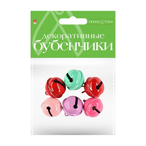 БУБЕНЧИКИ. НАБОР №16, ЦВЕТНЫЕ ЭМАЛЬ, 22 ММ, 6 ЦВЕТОВ
Арт. 2-404/16: фото #2