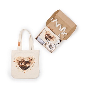 НАБОР ПОДАРОЧНЫЙ  "LOVE ME" (ШОППЕР И КОСМЕТИЧКА M)
Арт. 16-004-03909